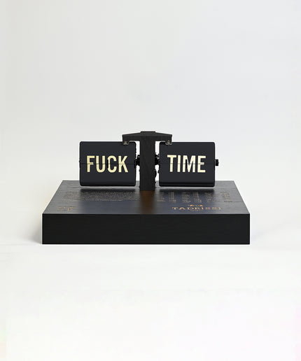 Fuck The Time Tabletop Clock